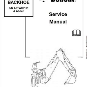 Bobcat Backhoe 625S Service Manual6986908 1