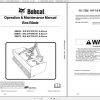 Bobcat Box Blade Operation Maintenance Manuals 1