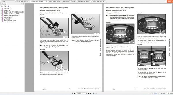 Bobcat Box Blade Operation Maintenance Manuals 3