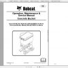 Bobcat Combination Concrete Mixing Bucket Operation Maintenance Manuals 1