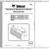 Bobcat Combination Concrete Mixing Bucket Operation Maintenance Manuals 3