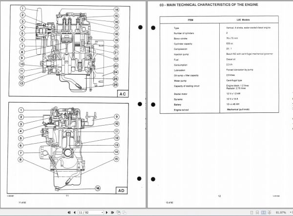 Bobcat Compact Excavator 119 Service Manual6570547 3