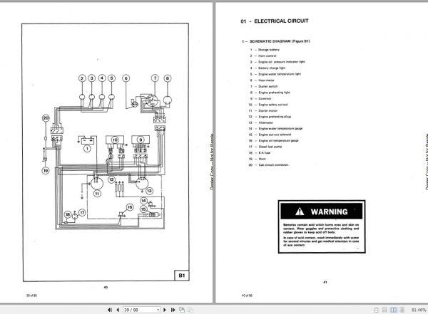 Bobcat Compact Excavator 120 Service Manual6570516 3