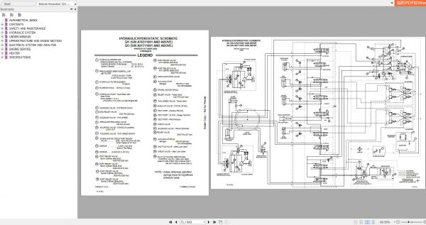 Bobcat Compact Excavator 321 323 Service Manual6986731 4