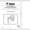 Bobcat Compact Excavator 323 Service Manual6986958 1