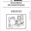 Bobcat Compact Excavator 329 Service Manual6986946 1
