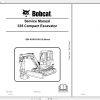 Bobcat Compact Excavator 335 Service Manual 1