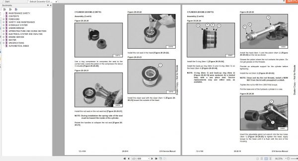 Bobcat Compact Excavator E16 Service Manual6989424 4