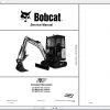Bobcat Compact Excavator E17 E17z Service Manuals 1