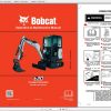 Bobcat Compact Excavator E20 Operation Maintenance Manuals 1