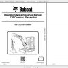 Bobcat Compact Excavator E26 Operation Maintenance Manuals 1