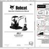 Bobcat Compact Excavator E26 Operation Maintenance Manuals 2