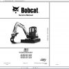 Bobcat Compact Excavator E27 E27z Service Manuals 2 1