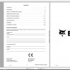 Bobcat Compact Excavator E32 Operation Maintenance Manual6987270 2