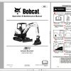 Bobcat Compact Excavator E34 Operation Maintenance Manual7323254 1