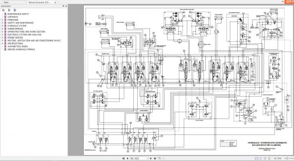 Bobcat Compact Excavator E34 Service Manual7362447 3