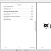 Bobcat Compact Excavator E42 Service Manuals 2