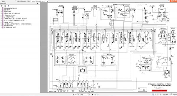 Bobcat Compact Excavator E42 Service Manuals 4