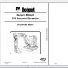 Bobcat Compact Excavator E63 Service Manual6990613 1