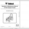 Bobcat Compact Tractor CT120 Operation Maintenance Manual 1