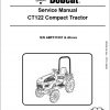 Bobcat Compact Tractor CT122 Service Manual6987028 1