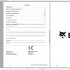Bobcat Cutter Crusher Operation Maintenance Manuals 3