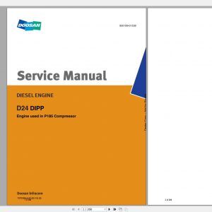 Bobcat Diesel Engine D24 DIPP Service Manual7270395 1