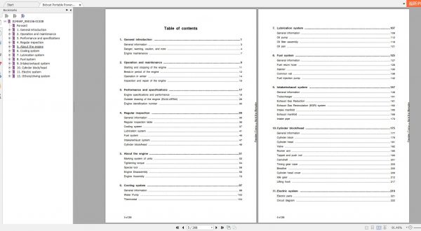 Bobcat Diesel Engine D24 DIPP Service Manual7270395 2