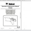 Bobcat Dozer Utility V Blade Operation Maintenance Manuals 1