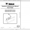 Bobcat Dozer Utility V Blade Operation Maintenance Manuals 4