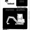 Bobcat Excavator 220 Service Manual6722345 1