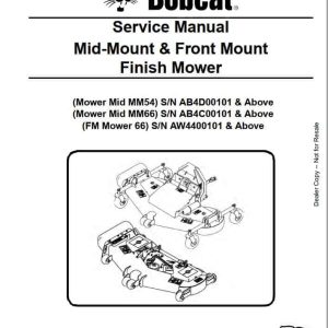 Bobcat Finish Mower Service Manual6986907 1