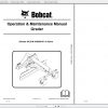 Bobcat Grader Operation Maintenance Manuals 2