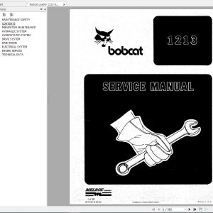 Bobcat Loader 1213 Service Manual6570156 1