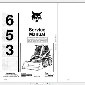 Bobcat Loader 653 Service Manual6724493 1