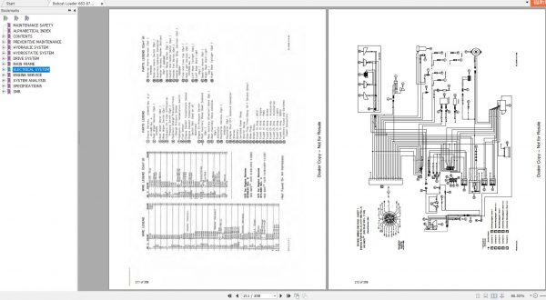 Bobcat Loader 653 Service Manual6724493 4