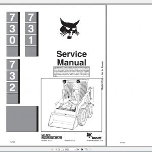 Bobcat Loader 730 731 732 Service Manual6556583 1