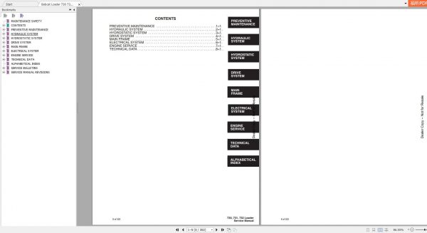 Bobcat Loader 730 731 732 Service Manual6556583 2