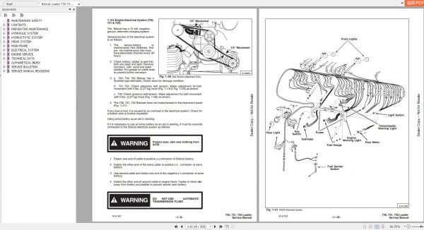 Bobcat Loader 730 731 732 Service Manual6556583 3