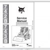 Bobcat Loader 742B 743B Service Manual6720772 1