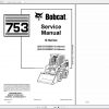 Bobcat Loader 753 Service Manuals 1