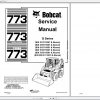 Bobcat Loader 773 Service Manuals 1