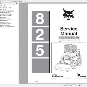 Bobcat Loader 825 Service Manual6549899 1
