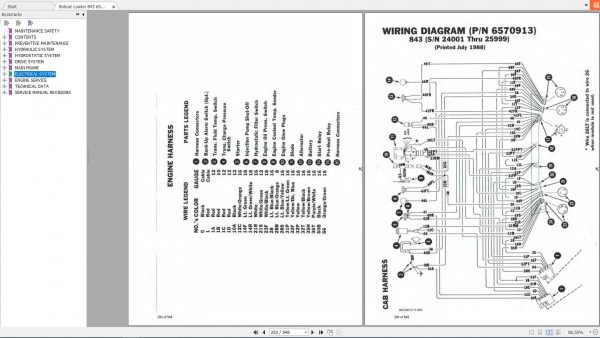 Bobcat Loader 843 Service Manual6566091 4