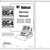 Bobcat Loader 864 HF Service Manuals 1