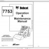 Bobcat Loader 883 7753 Operating Maintenance Manuals 2