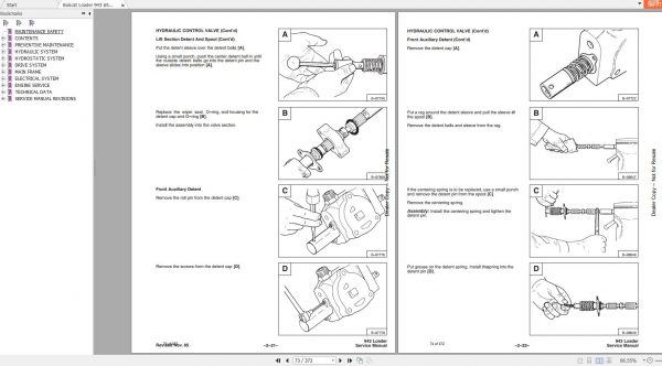 Bobcat Loader 943 Service Manual6570008 4