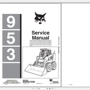 Bobcat Loader 953 Service Manual6724352 1
