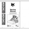 Bobcat Loader 974 975 Service Manual6556214 1