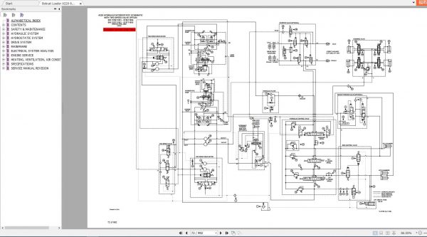 Bobcat Loader A220 Turbo Service Manual6901245 3